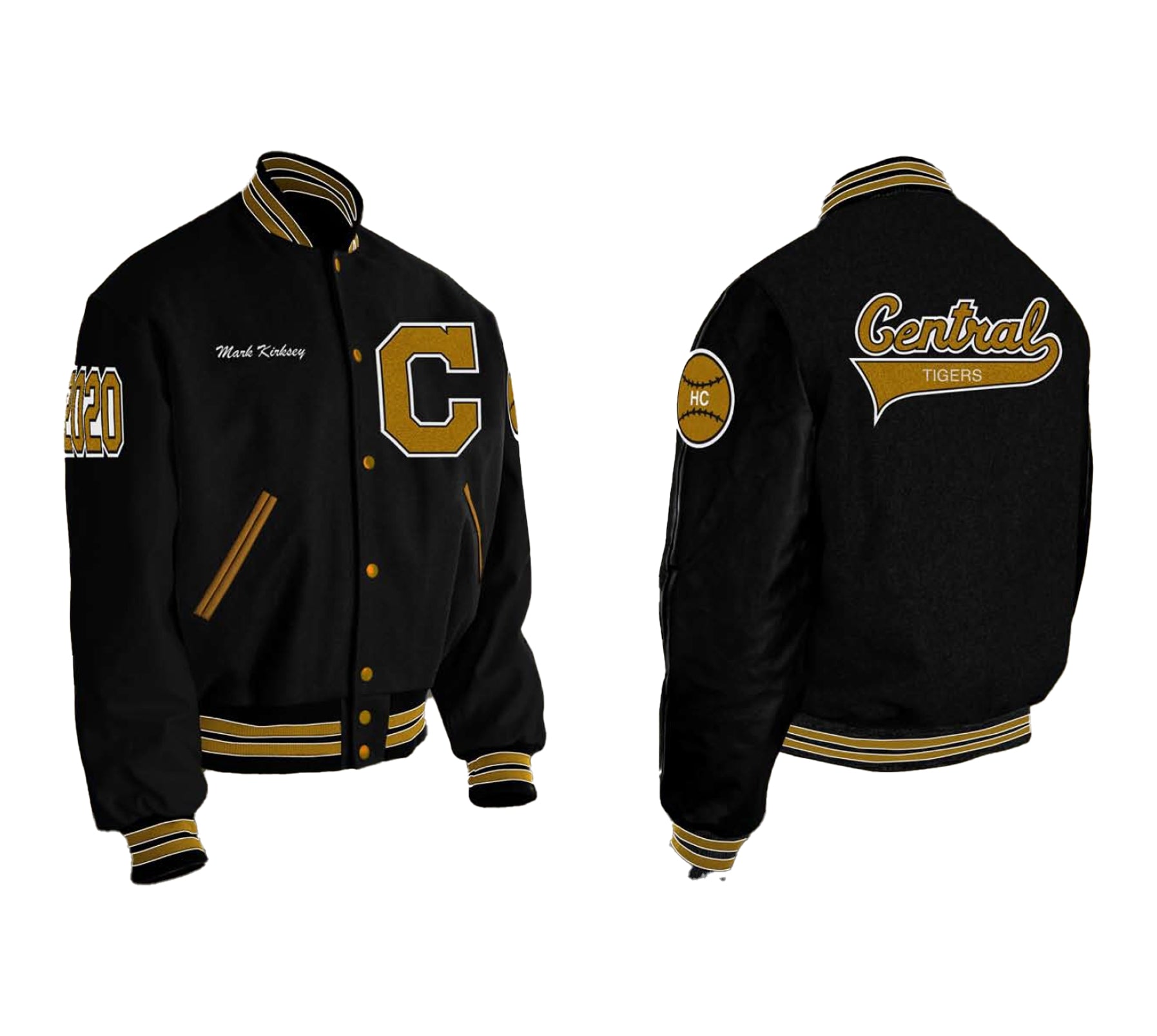 Central High School Jacket Builder Deluxe Package JHA