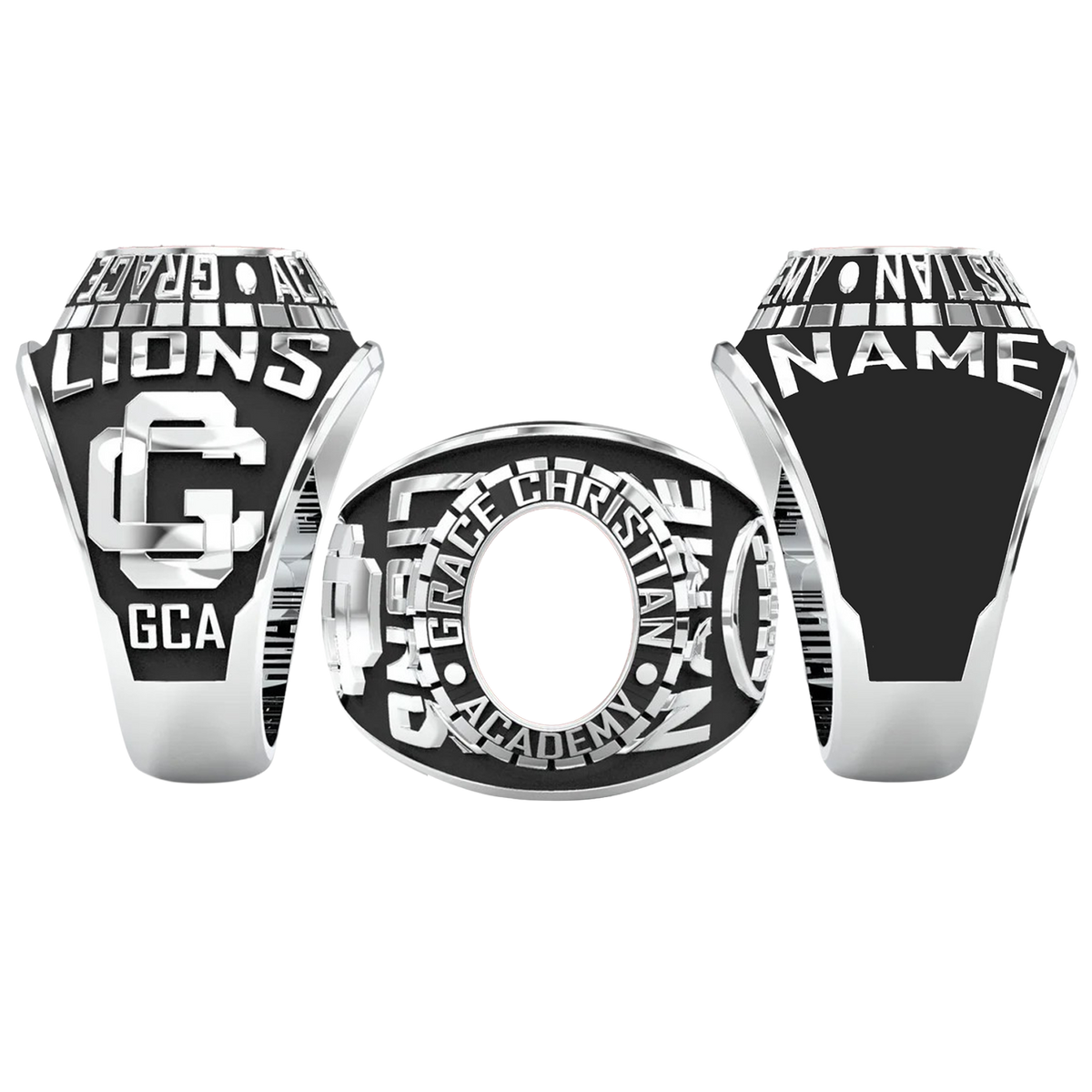 Class Ring - Traditional Style | Grace Christian Academy Franklin