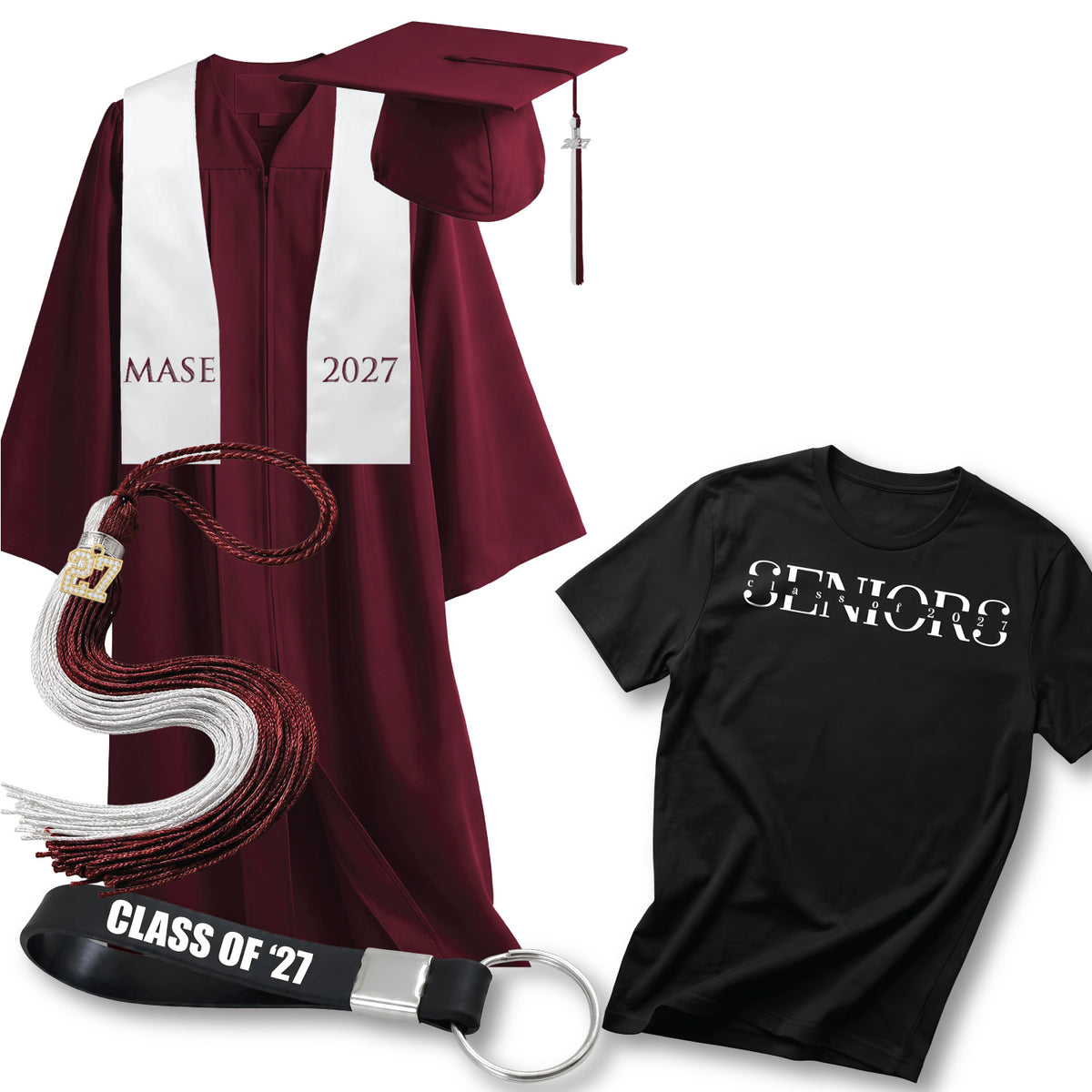 Cap & Gown Basic Package | Memphis Academy of Science and Engineering