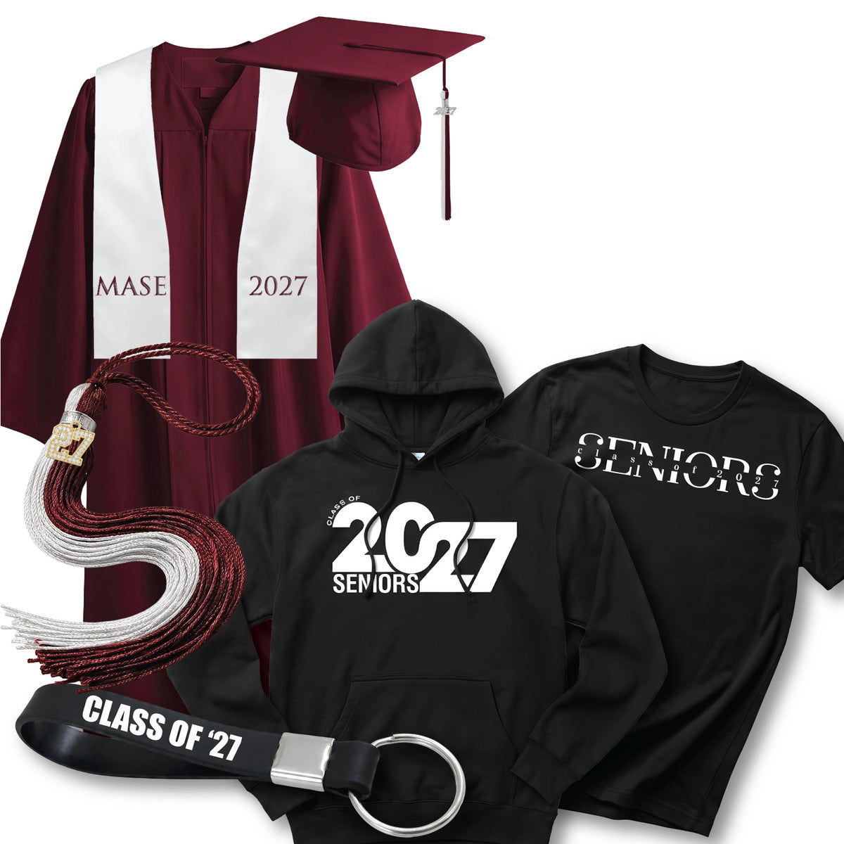 Cap & Gown Essential Package | Memphis Academy of Science and Engineering