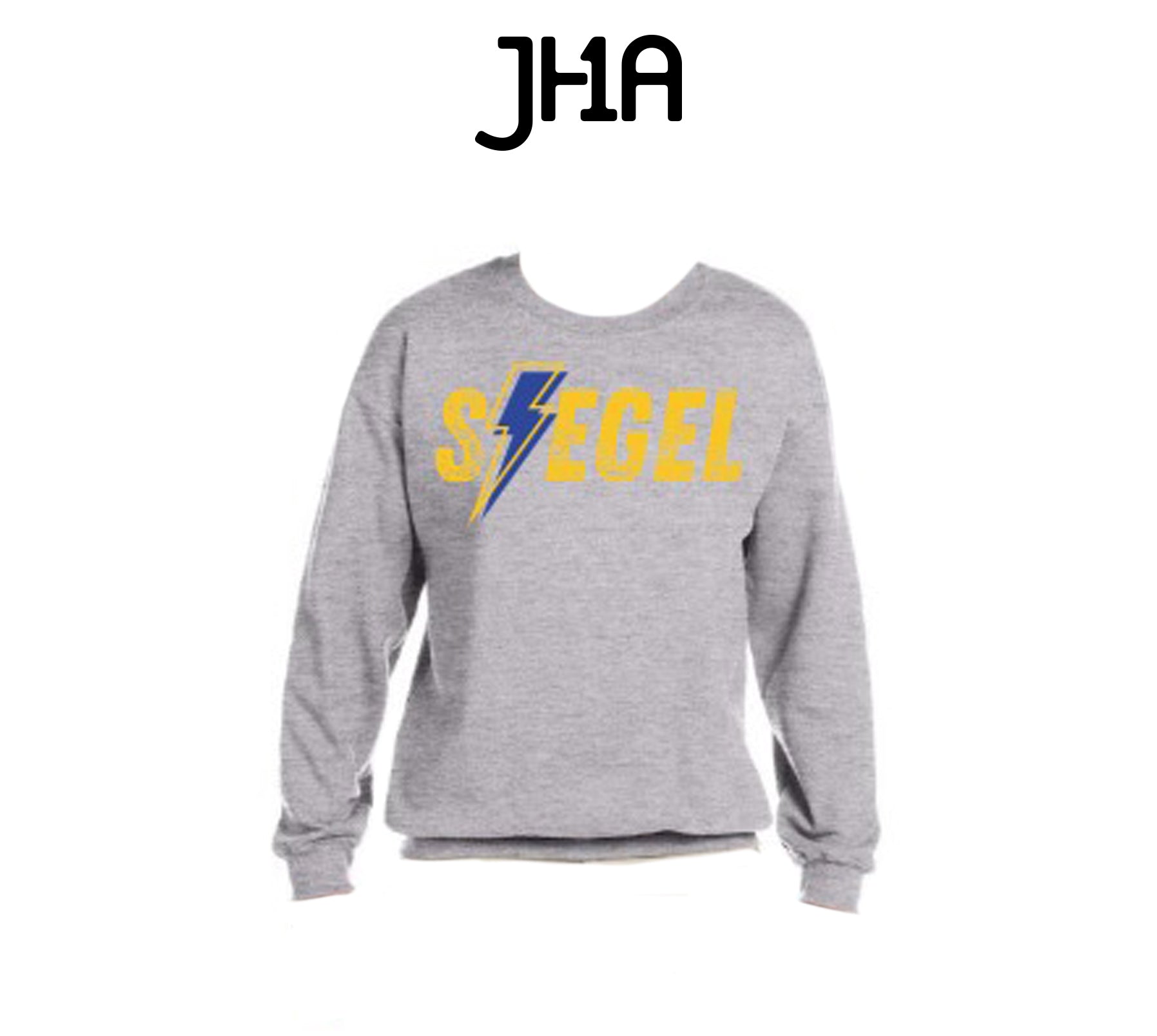 Grey Sweatshirt Erma Siegel Elementary School JHA Company Shop