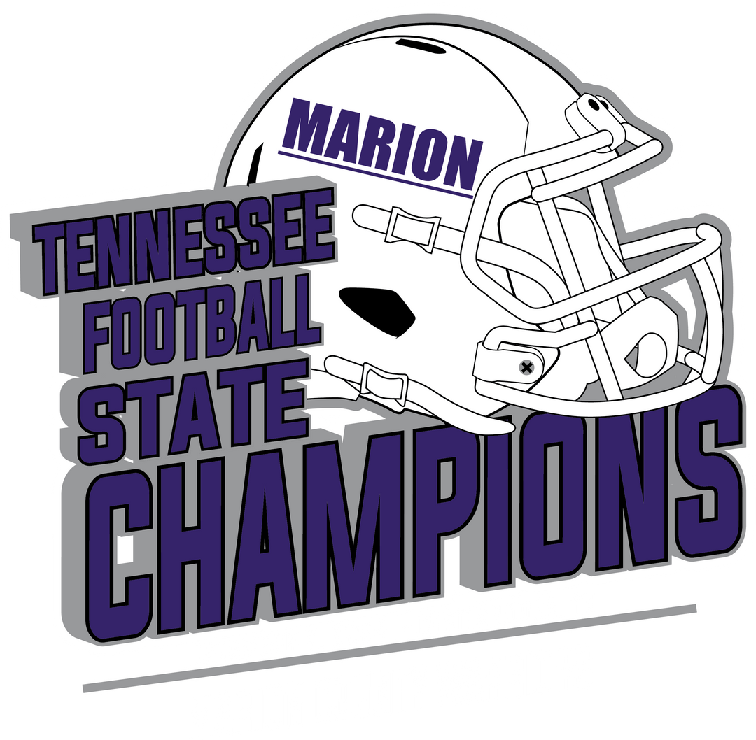 Marion County State Football Champions Gear Shop