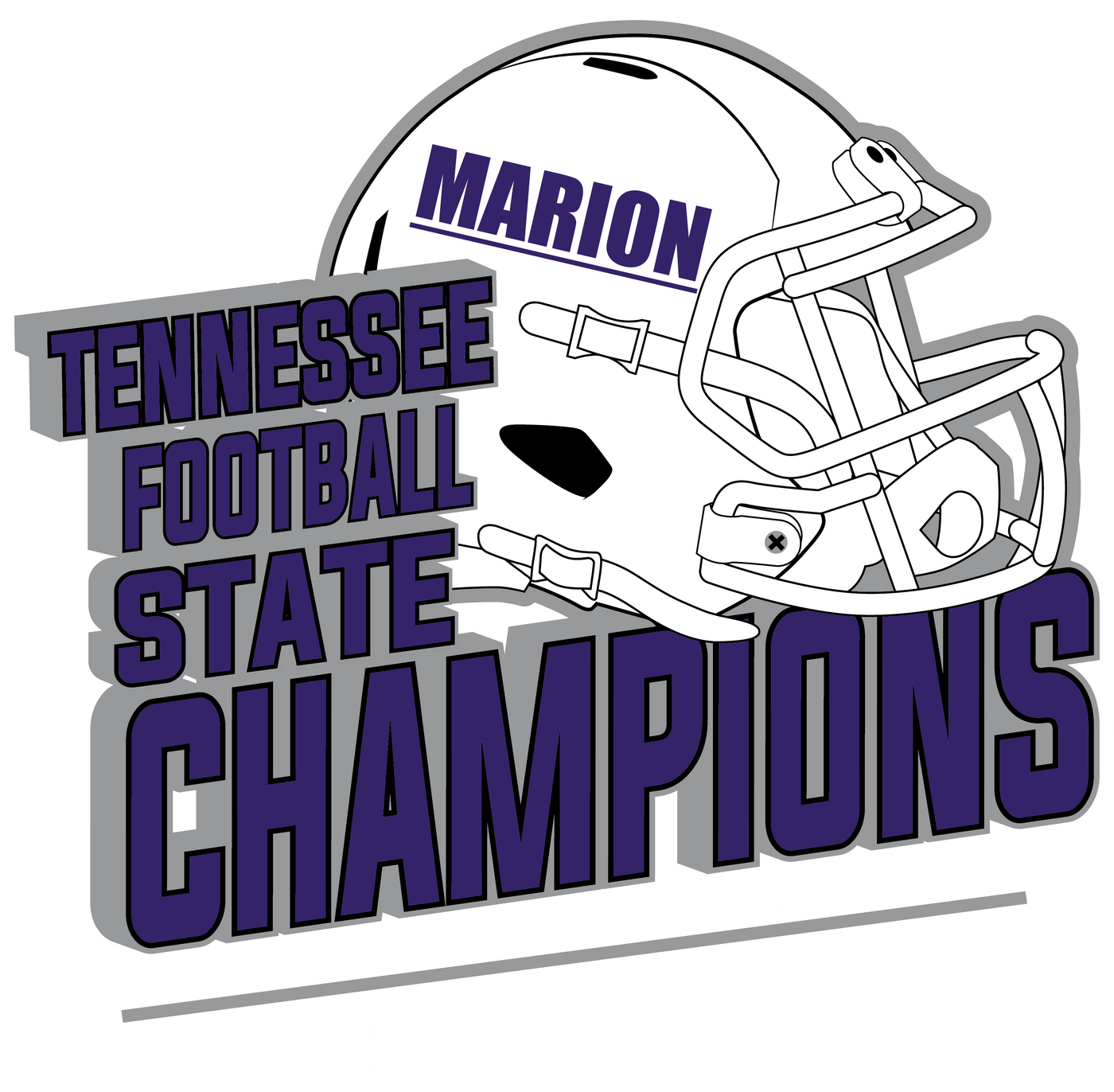 Marion County State Football Champions Gear Shop