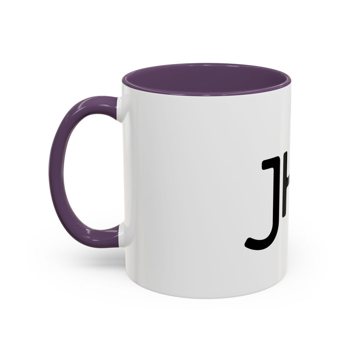 JHA Accent Coffee Mug — Minimal Monogram Ceramic Mug (11/15oz)