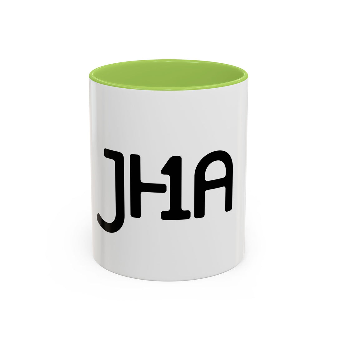 JHA Accent Coffee Mug — Minimal Monogram Ceramic Mug (11/15oz)