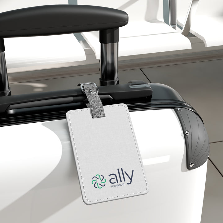 Ally Technical Branded Rectangle Luggage Tag — Travel ID