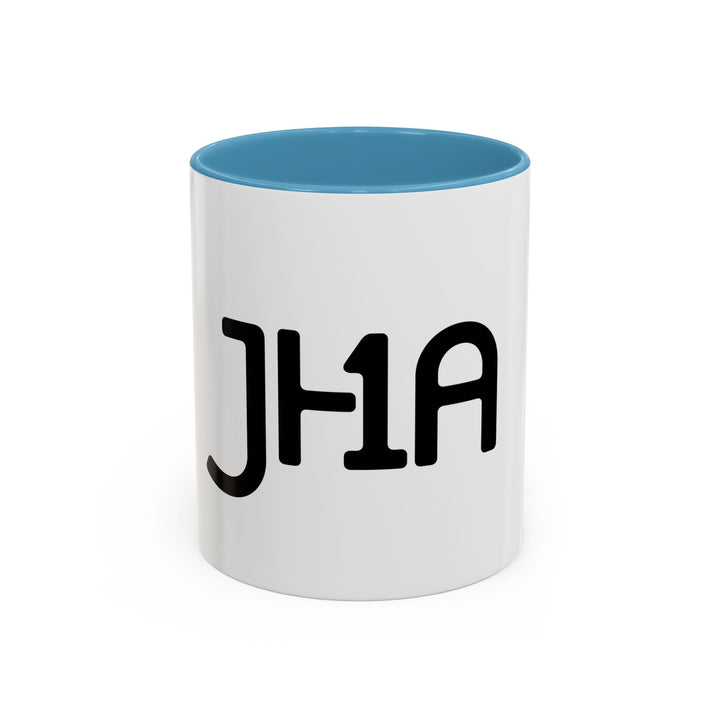 JHA Accent Coffee Mug — Minimal Monogram Ceramic Mug (11/15oz)