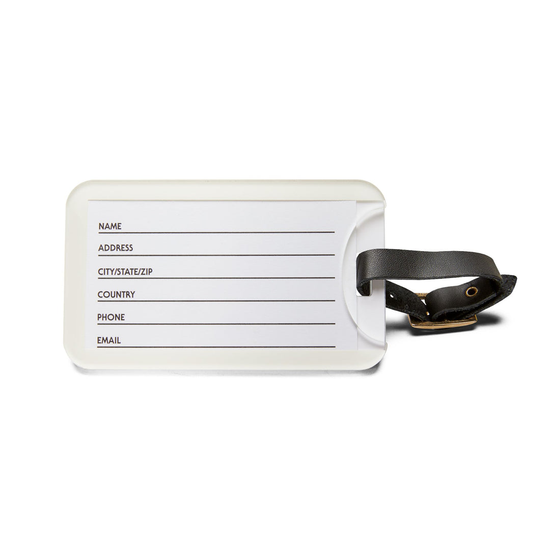 Ally Technical Branded Luggage Tag — Personalized Travel ID