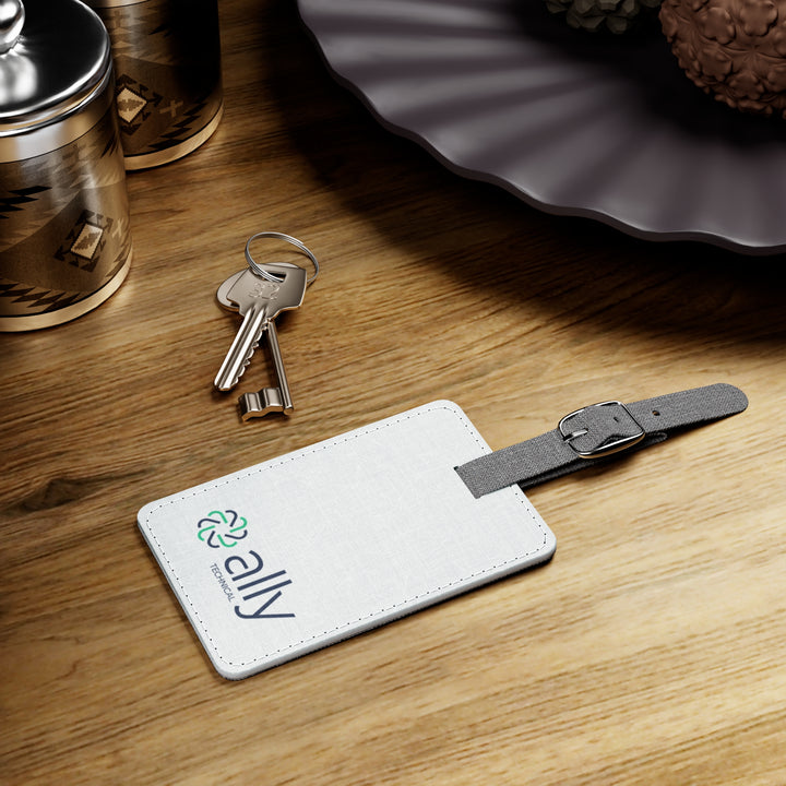Ally Technical Branded Rectangle Luggage Tag — Travel ID
