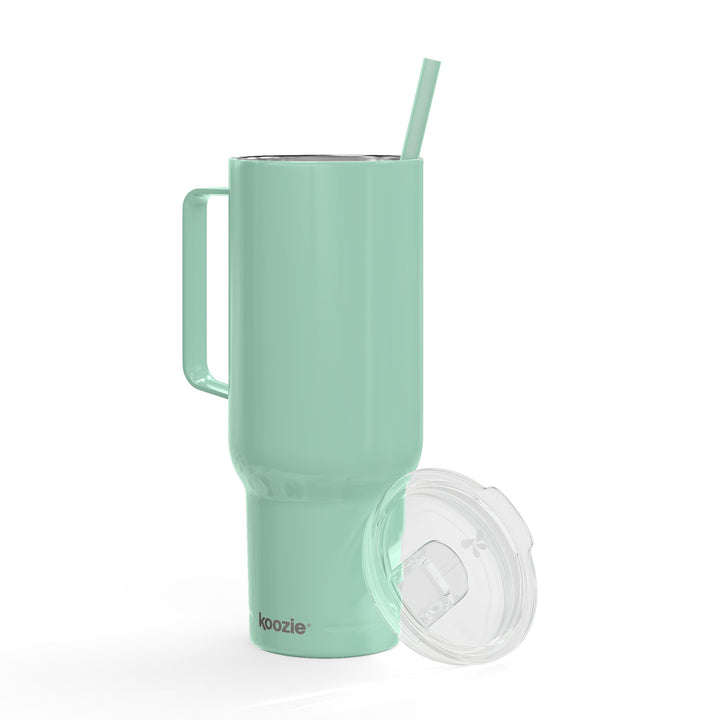 40oz Engraved Insulated Tumbler with Lid – JHA Monogram Travel Mug