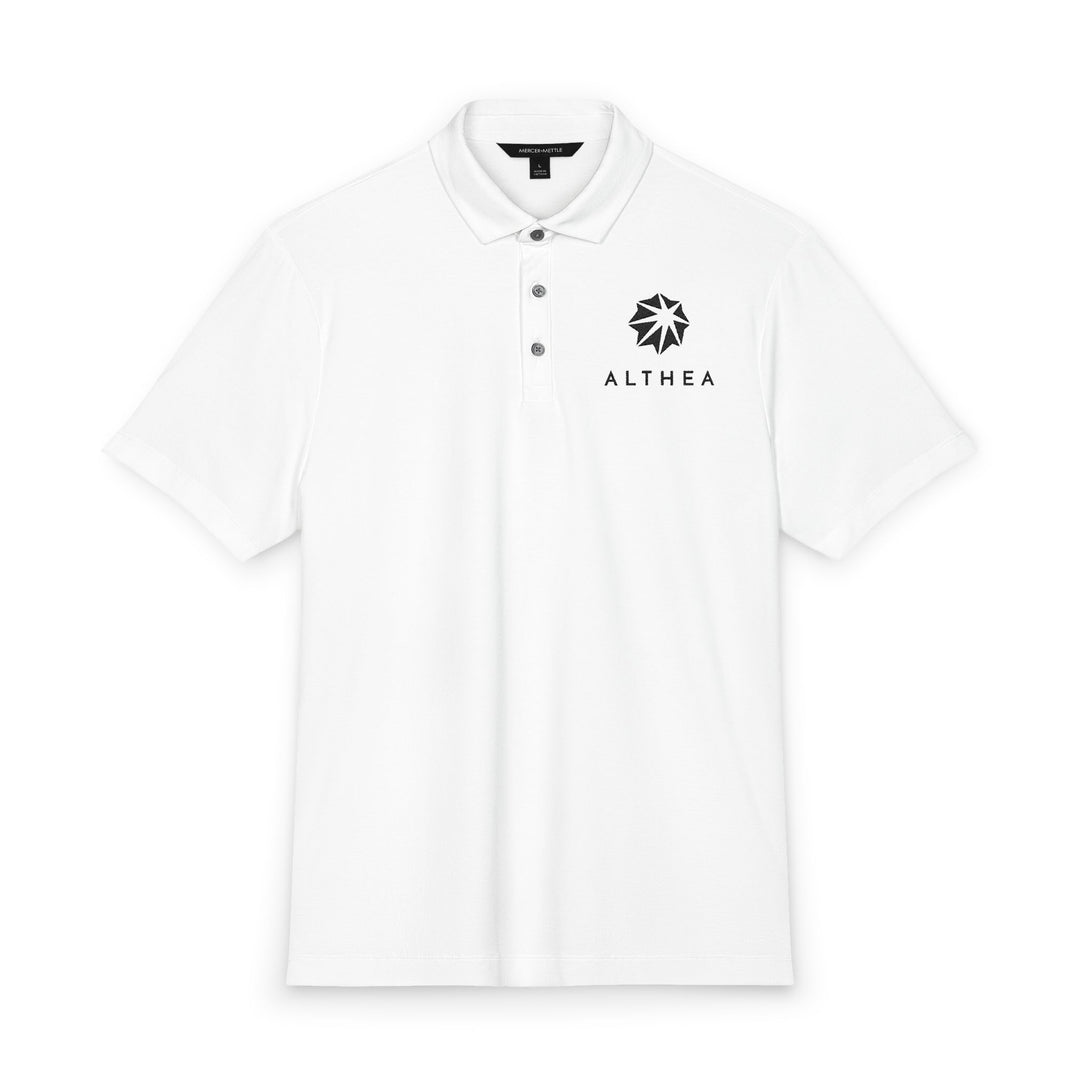 Althea Healthcare Embroidered Mercer+Meddle Performance Polo (white)
