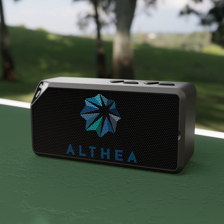 Althea Branded Bluetooth Portable Speaker — Color Logo
