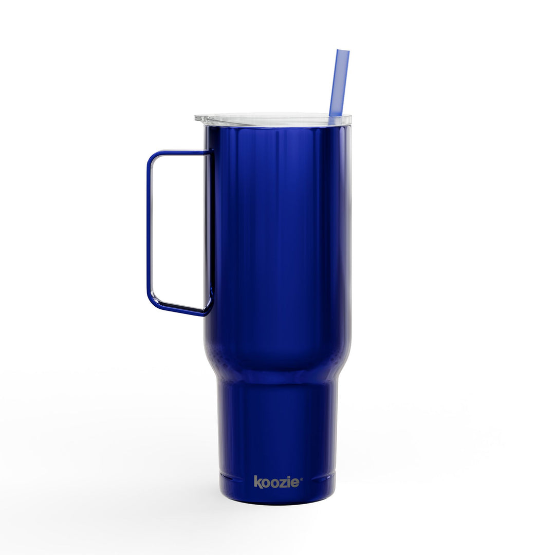 40oz Engraved Insulated Tumbler with Lid – JHA Monogram Travel Mug