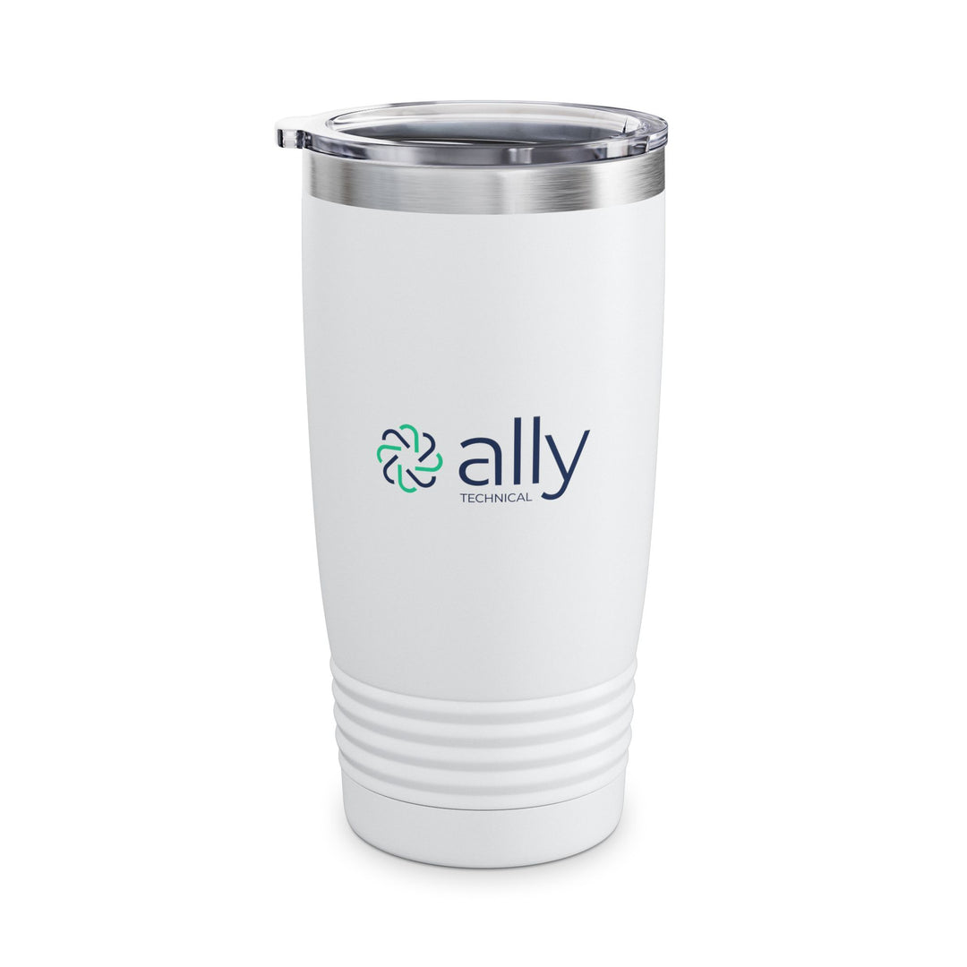 Ally Technical Logo 20oz Insulated Tumbler - White