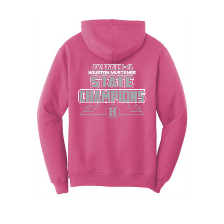Core Fleece Pullover Hooded Sweatshirt | Houston Mustangs State Girls Soccer