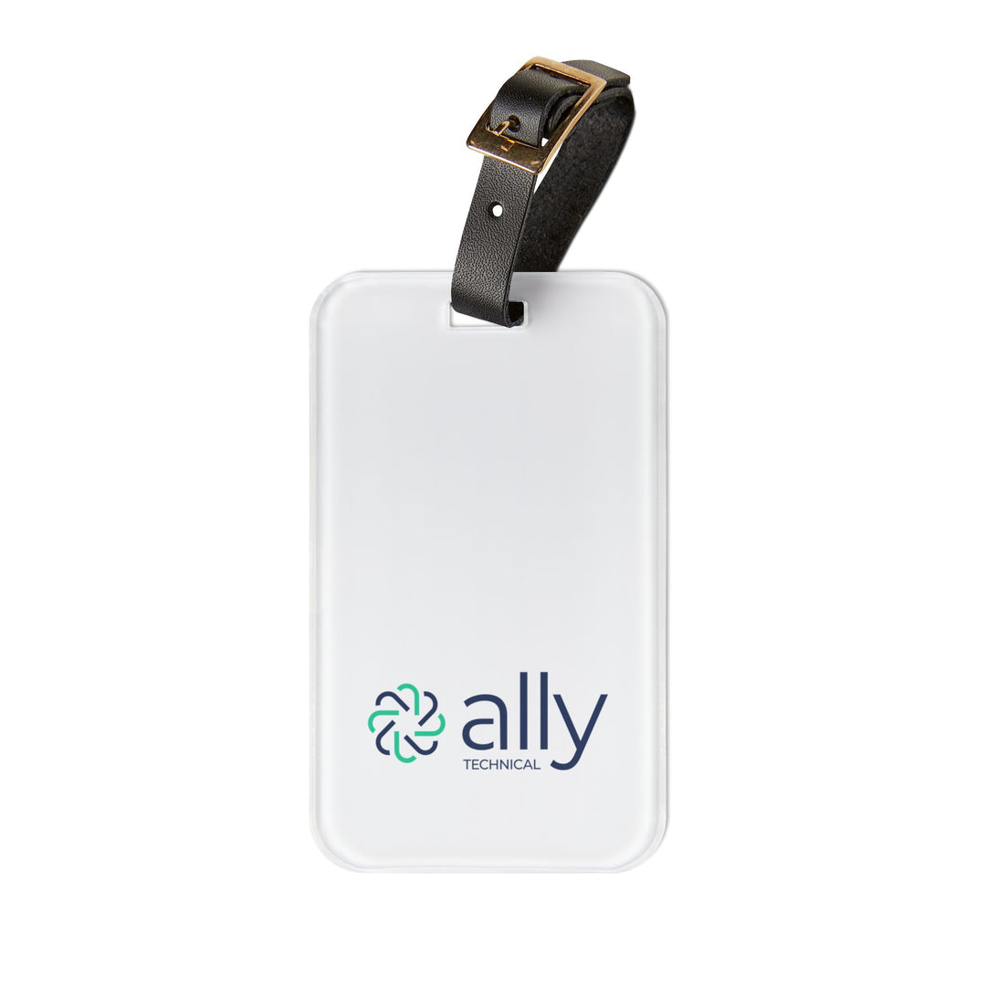 Ally Technical Branded Luggage Tag — Personalized Travel ID