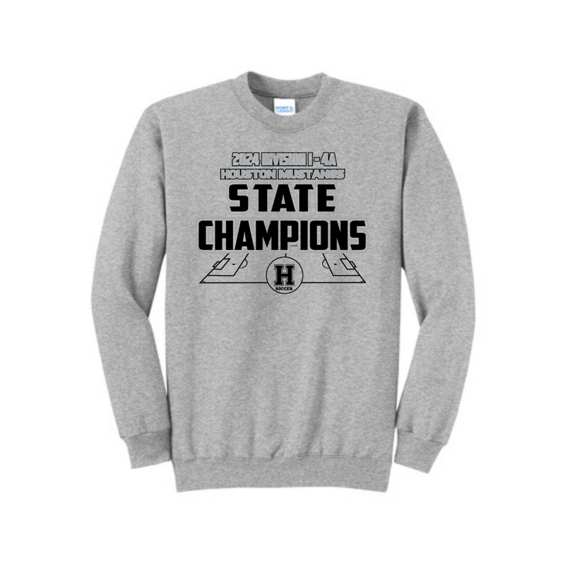 Core Fleece Crew Sweatshirt | Houston Mustangs State Girls Soccer