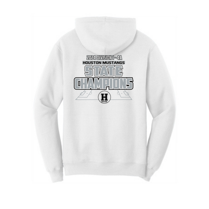 Core Fleece Pullover Hooded Sweatshirt | Houston Mustangs State Girls Soccer