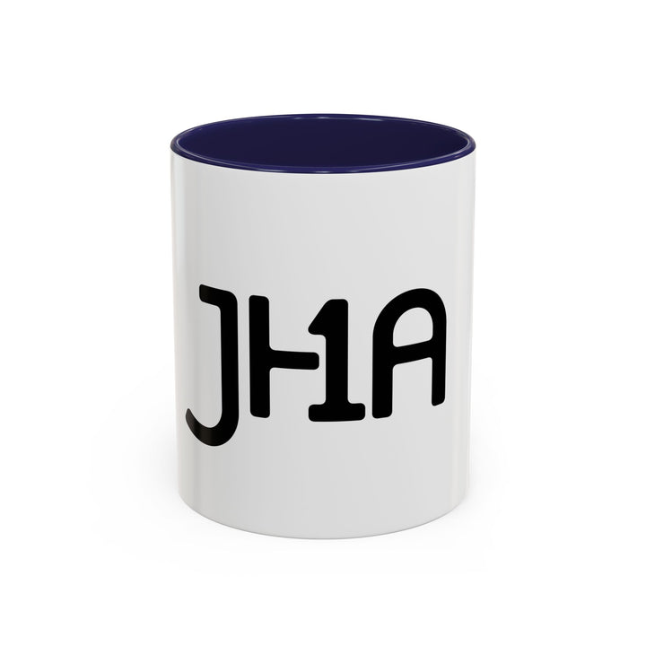 JHA Accent Coffee Mug — Minimal Monogram Ceramic Mug (11/15oz)