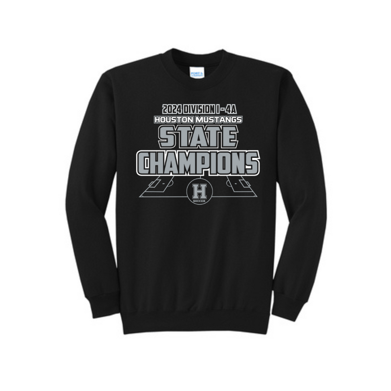 Core Fleece Crew Sweatshirt | Houston Mustangs State Girls Soccer