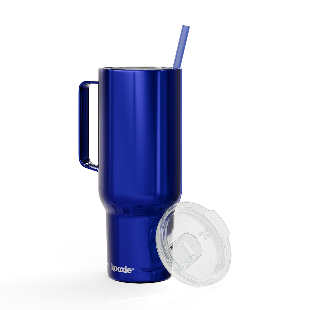 40oz Engraved Insulated Tumbler with Lid – JHA Monogram Travel Mug