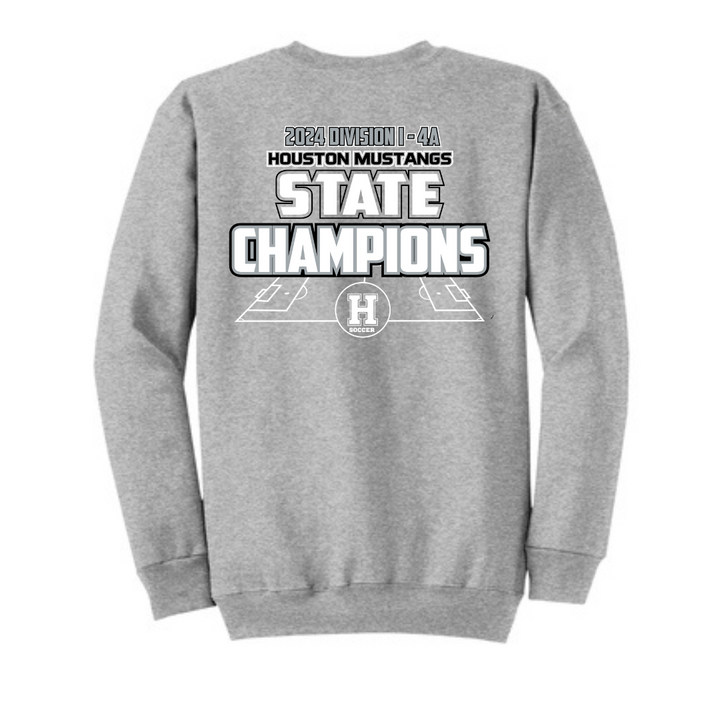 Core Fleece Crew Sweatshirt | Houston Mustangs State Girls Soccer