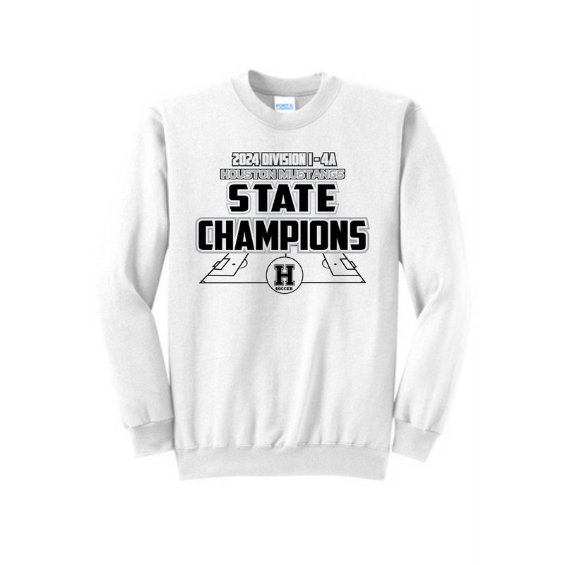 Core Fleece Crew Sweatshirt | Houston Mustangs State Girls Soccer