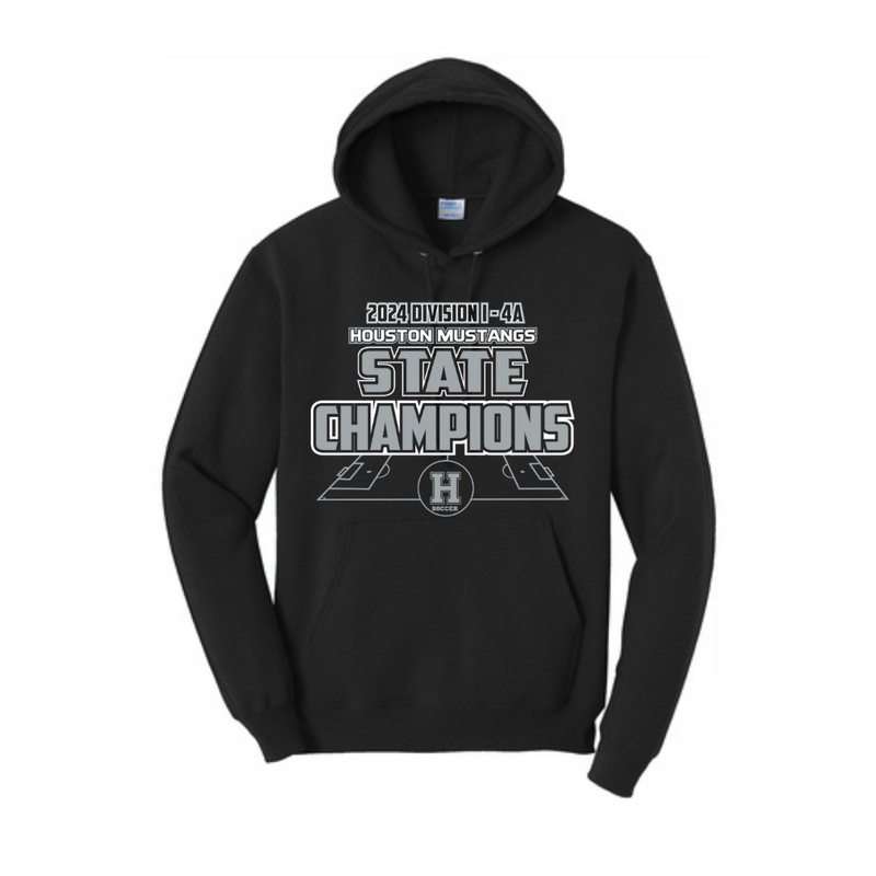 Core Fleece Pullover Hooded Sweatshirt | Houston Mustangs State Girls Soccer