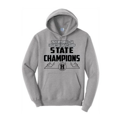 Core Fleece Pullover Hooded Sweatshirt | Houston Mustangs State Girls Soccer