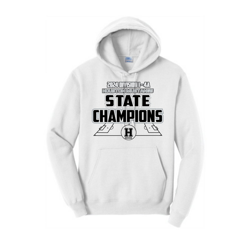 Core Fleece Pullover Hooded Sweatshirt | Houston Mustangs State Girls Soccer