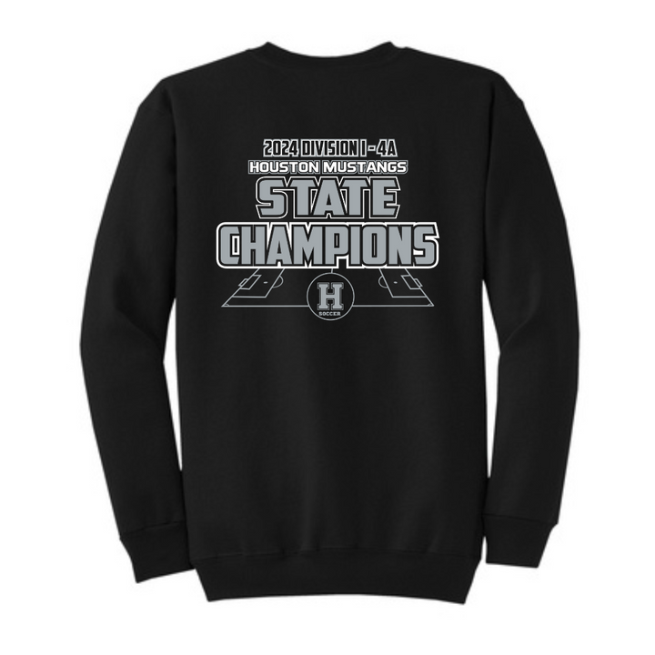 Core Fleece Crew Sweatshirt | Houston Mustangs State Girls Soccer