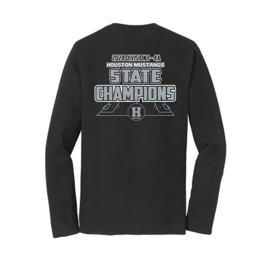 Long Sleeve Tee | Houston Mustangs State Girls Soccer