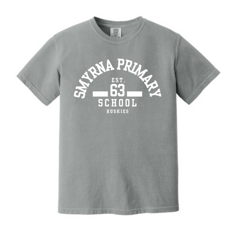 Smyrna Primary Arch Comfort Colors T-Shirt | Smyrna Primary School