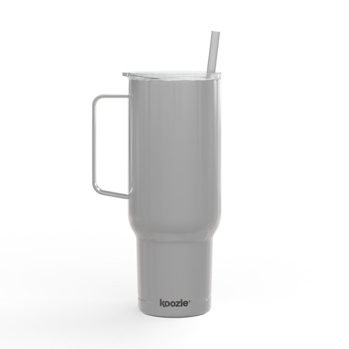 40oz Engraved Insulated Tumbler with Lid – JHA Monogram Travel Mug