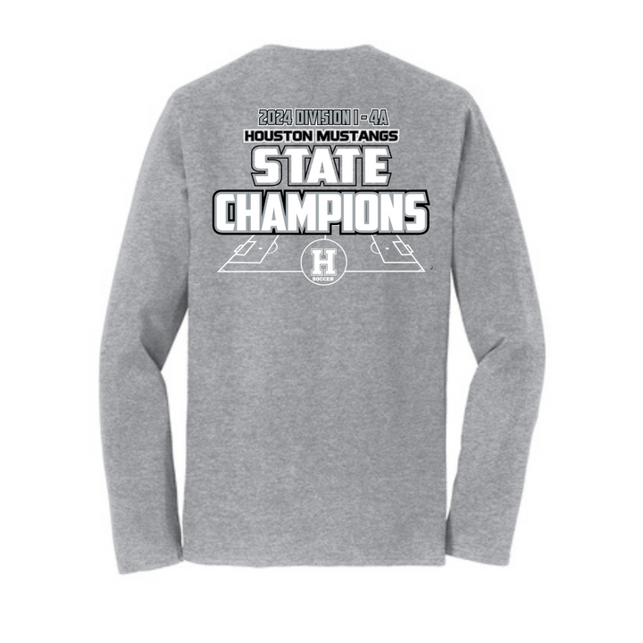 Long Sleeve Tee | Houston Mustangs State Girls Soccer