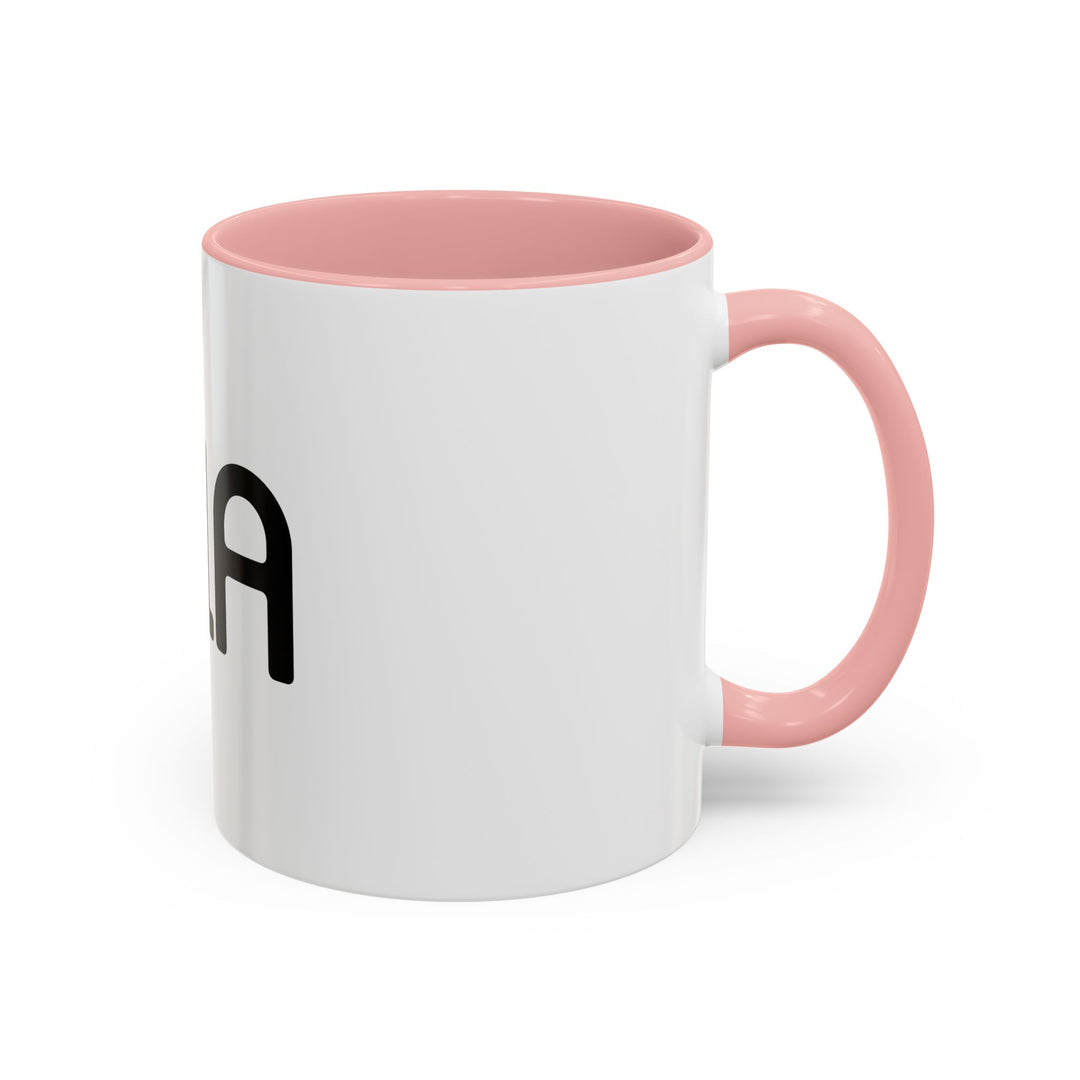 JHA Accent Coffee Mug — Minimal Monogram Ceramic Mug (11/15oz)