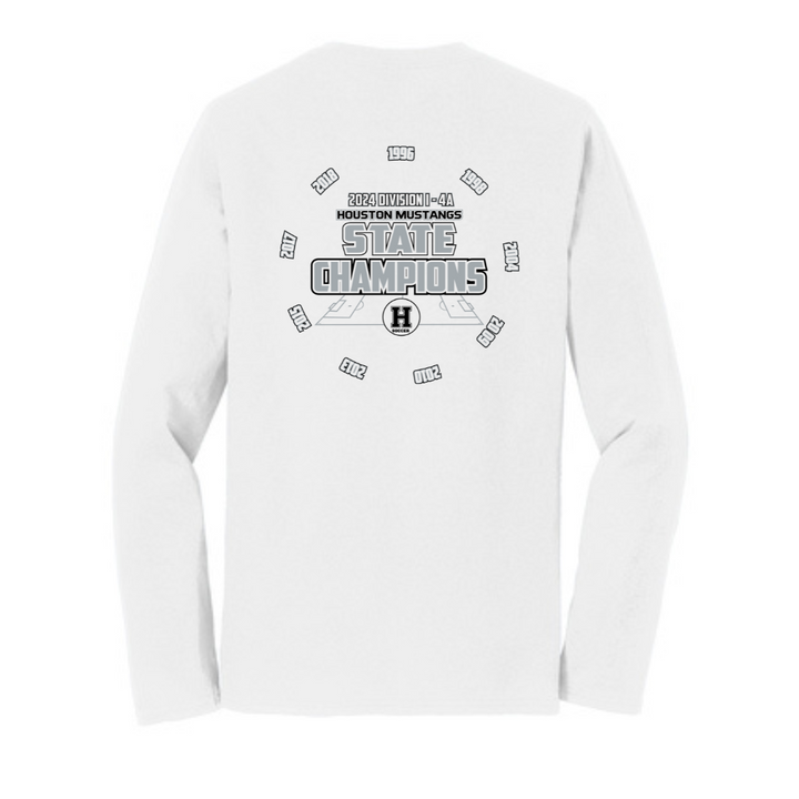 Long Sleeve Tee (with years) | Houston Mustangs State Girls Soccer
