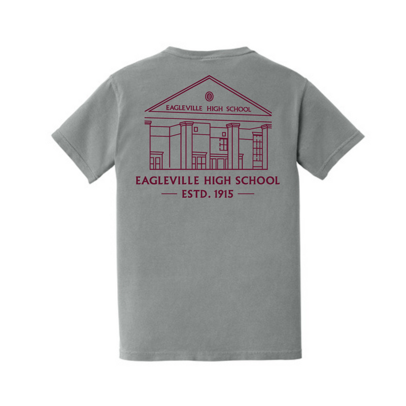 Eagleville School Drawing T-Shirt | Eagleville High School