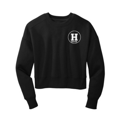 Women’s Perfect Weight® Fleece Cropped Crew (with years) | Houston Mustangs State Girls Soccer