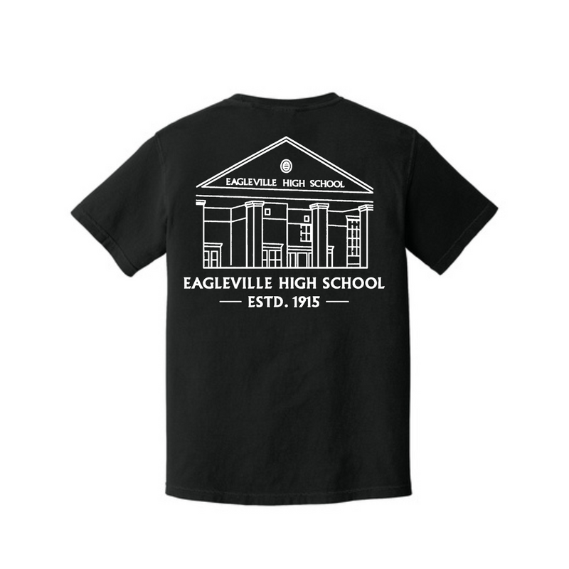 Eagleville School Drawing T-Shirt | Eagleville High School