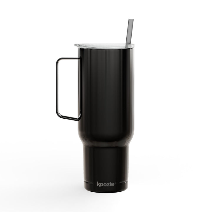 40oz Engraved Insulated Tumbler with Lid – JHA Monogram Travel Mug