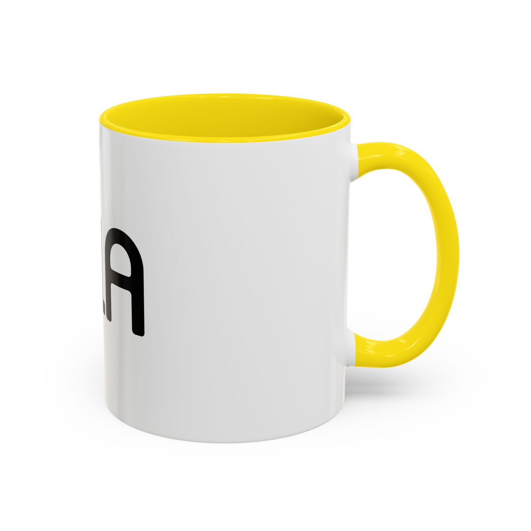 JHA Accent Coffee Mug — Minimal Monogram Ceramic Mug (11/15oz)