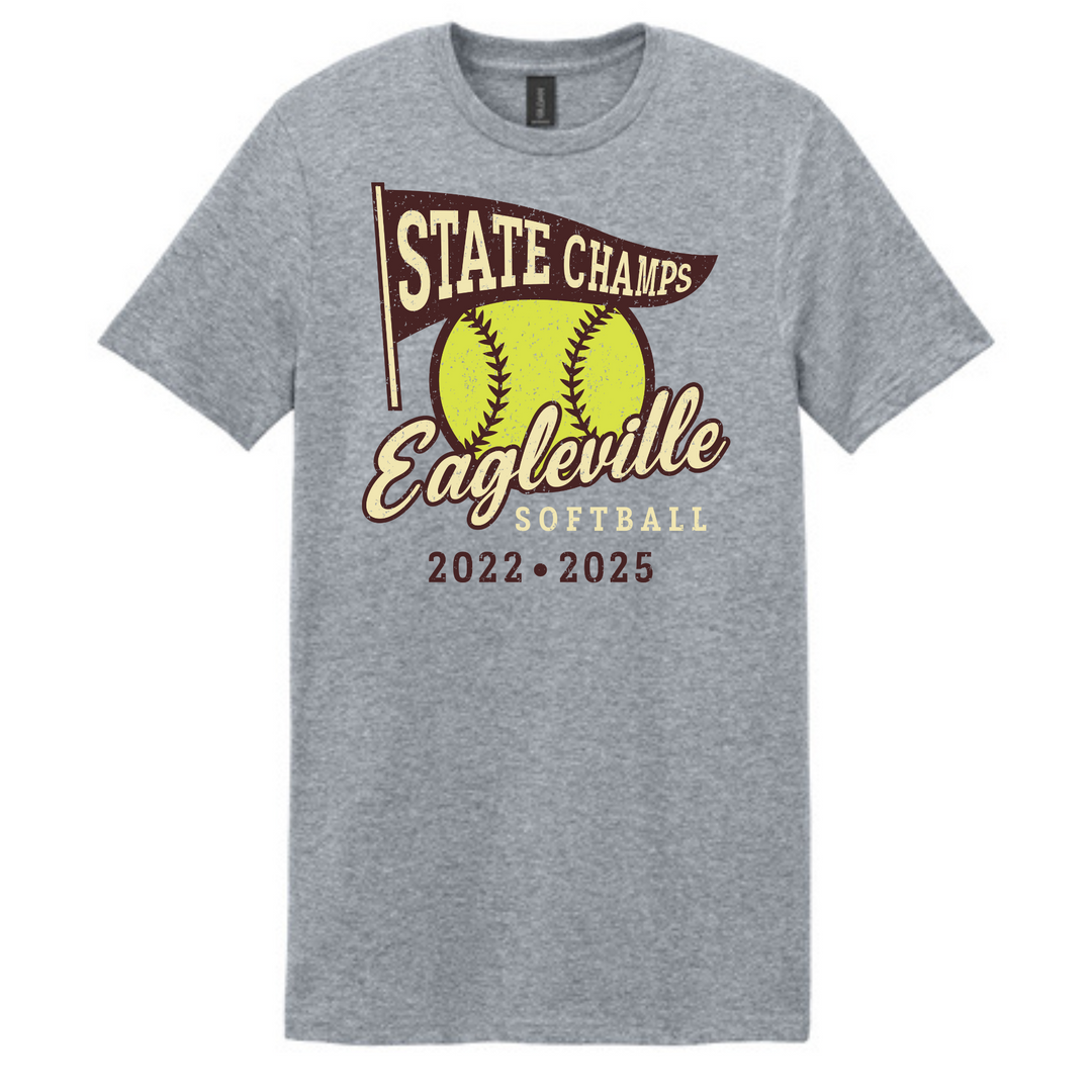 Gildan Softstyle T-Shirt | Eagleville Softball State Champs