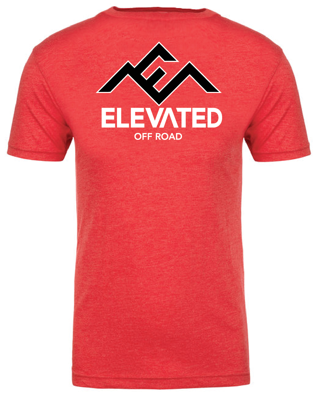 Elevated Off Road Triblend Tee Vintage Red