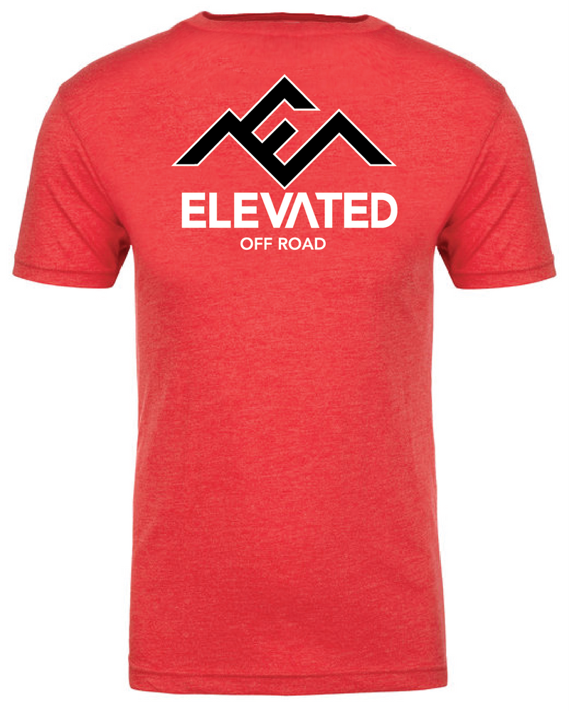 Elevated Off Road Triblend Tee Vintage Red