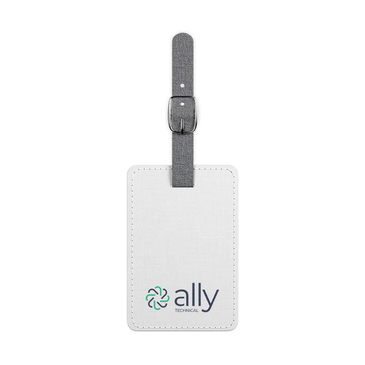 Ally Technical Branded Rectangle Luggage Tag — Travel ID
