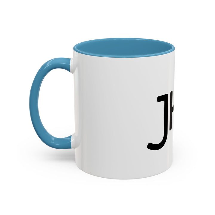 JHA Accent Coffee Mug — Minimal Monogram Ceramic Mug (11/15oz)
