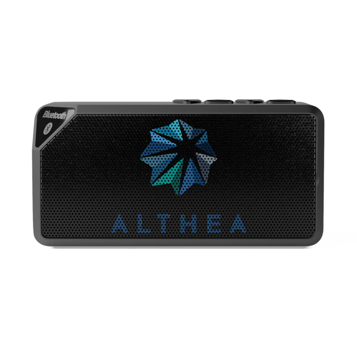 Althea Branded Bluetooth Portable Speaker — Color Logo