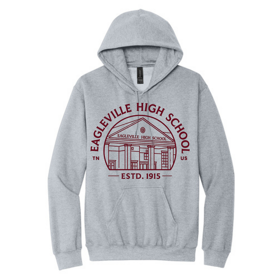 Community Softstyle Hoodie | Eagleville Football 2026