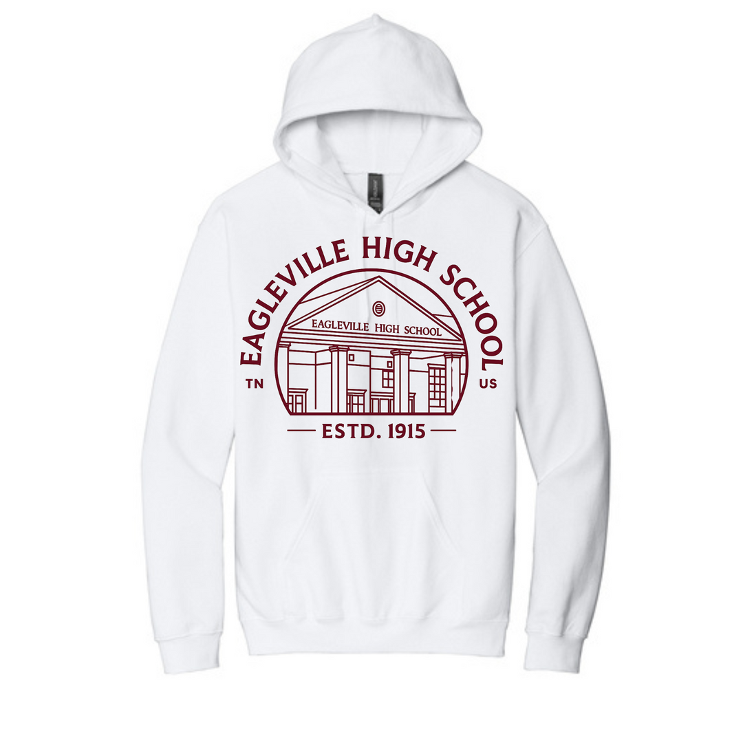 Community Softstyle Hoodie | Eagleville Football 2026